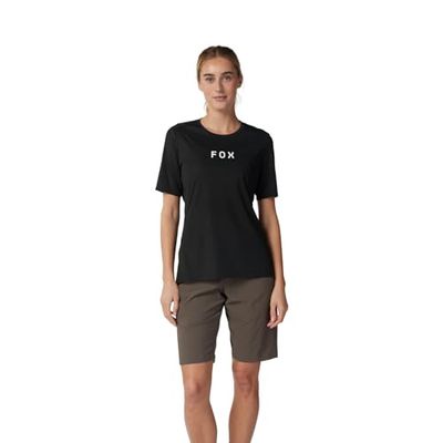 Fox Racing Dames Koszulka ROWEROWA Fox Lady Ranger Wordmark Zwart S T-shirt, S