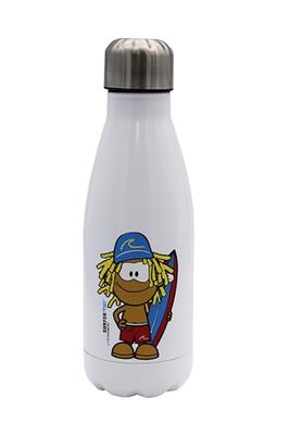 CyP Brands-Me Humanity, waterjerrycan, waterflessen, drinkfles, surferfiguur, wit, officieel product