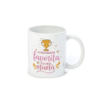 Mopec G6.2 Tazza in ceramica Mamma La Meva Persona Preferita, Multicolore, 8x8x9,5cm