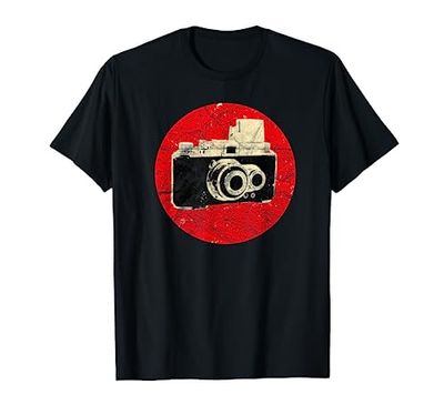 Vintage Japanese Analog Camera Photographer SLR Lens Retro T-Shirt