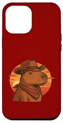 Capybara Cowboy Zen et Sauvage du désert Coque pour iPhone 12 Pro Max