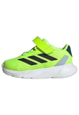 adidas Duramo SL El I, Skor-Hög Unisex Baby, Lucid Citron Core Black Wonder Blue, 22 EU