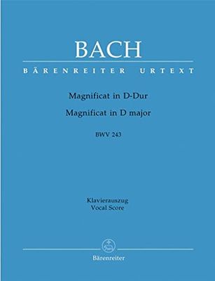 BARENREITER BACH J.S. - MAGNIFICAT IN D MAJOR BWV 243 - VOCAL SCORE Classical sheets Choral and vocal ensembles