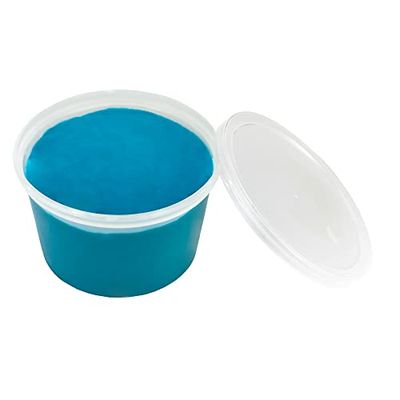 Cando® terapeutisk knetmassa, terapiknät – värmebar, mikrovågsfri – 454 g, blå (fast)