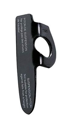 Petzl, Livanos, Chromato Gevouwen Nagel, Zwart, 6 Cm, Unisex-Volwassene