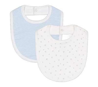 Petit Bateau Slabbetjes set (2-pack) uniseks, Versie 1., One size