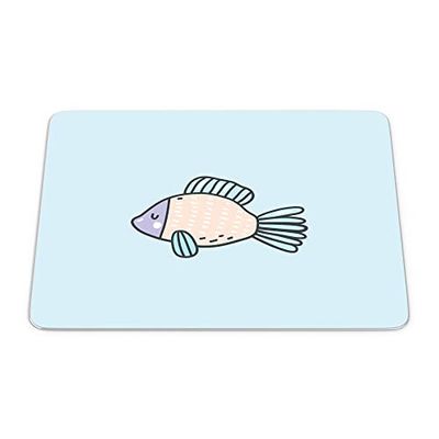Bonamaison, Rectangle Pop Art Digital Printed Mouse Pad, Non-Slip Base, for Office and Home, Size: 22 x 18 cm