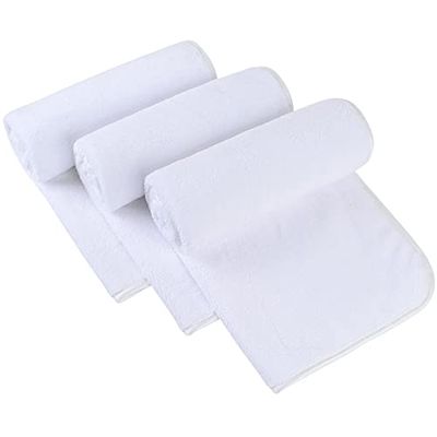 SINLAND Mikrofiber handduk för badrum supermjuk makeupborttagare tyg tvättduk för hem spa sport ansiktsrengöring handduk 40 cm x 76 cm 3-pack