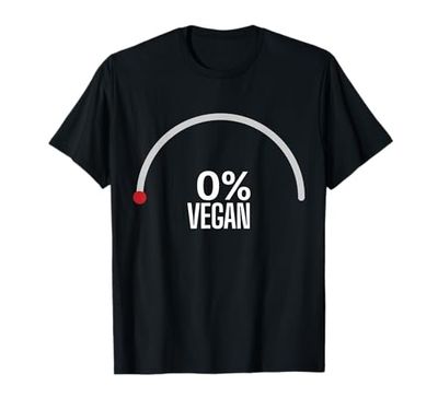 Mangiatore di carne proteico vegano zero percento Maglietta
