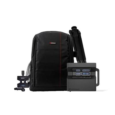 Matterport Pro2 Camera Backpack Bundle - högprecisionsskanner 360 virtuella turer, 4k-fotografering, 3D-kartläggning och digitala undersökningar - inkluderar Pro2-kamera, stativ, klämma och ryggsäck