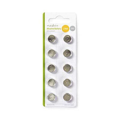 NEDIS Pilha alcalina LR44 10 unida Des Blister