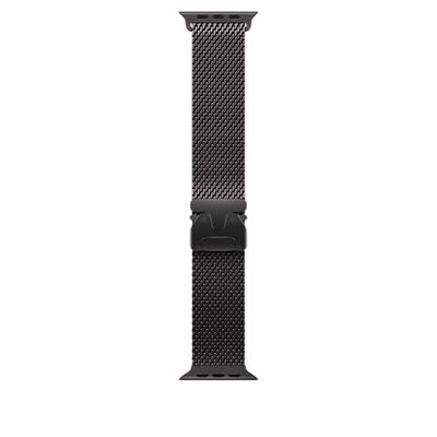 Apple Watch Band - Milanesisk loop - 49 mm - svart - L