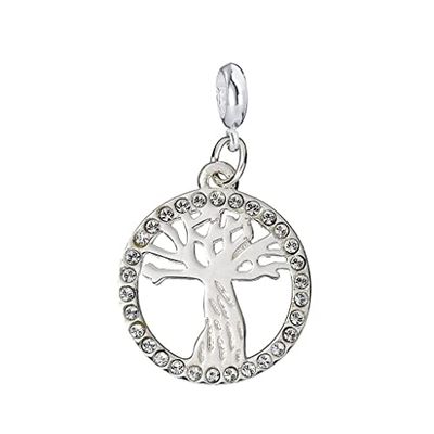 Harry Potter - Pulsera de Saule Cogneur - Charme + Cristaux pour, Cristal, No es una piedra preciosa