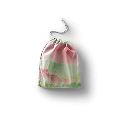 Bonamaison Printed Cotton Produce Bag with Drawstring, Reusable Grocery Bag, Biodegradable Eco-Friendly Bags, Travel Pouch, Sachet Bags, Shopping Bag, Eco Friendly, Foldable, Size: 40x50 Cm