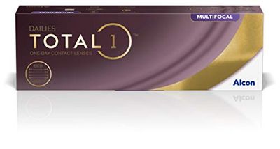 Dailies Total 1 Multifocal Lenti a Contatto Giornaliere, 30 Lenti BC 8.6 mm, DIA 14.1 mm, ADD LOW, -7.75 Diopt