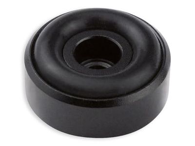 Dynavox Pernas de alumínio mini, conjunto de 4 unidades, com amortecedores de borracha, máx. 10 kg por perna, ideais para dispositivos HiFi e equipamentos de áudio, anodizado preto