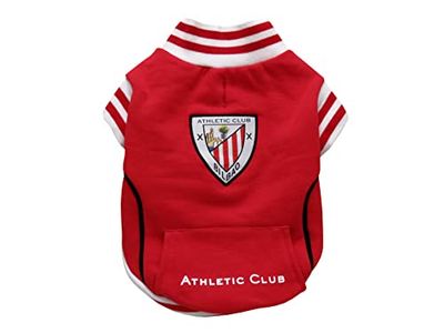 Athletic Club Bilbao Sweatshirt voor honden of katten, verkrijgbaar in 6 maten, teamuitrusting, maat XXXL, hoge kwaliteit, officieel product (CyP Brands)