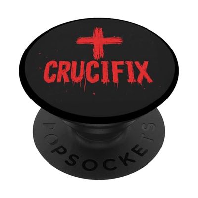 Embrace the Symbol with this Powerful Crucifix PopSockets Adhesive PopGrip