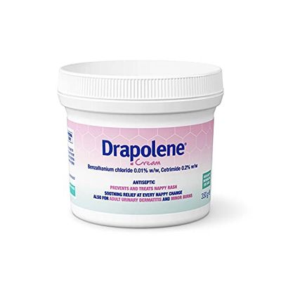 Drapolene Cream 350g Tub | for Sore Skin Caused by Incontinence