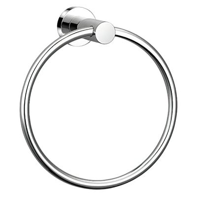 MAURER - MOD. 5421110 – Portasciugamani con Anello in Acciaio Inox, Dimensione: 16 cm x 7 cm