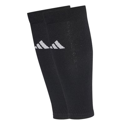 adidas Unisex PERF CALF SLEEVE 1 PAIR PACK, Black/White, XL