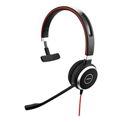 Jabra Evolve 40 UC Mono Headset, Jack 3,5mm, Tutte le piattaforme, Mono, Evolve 40