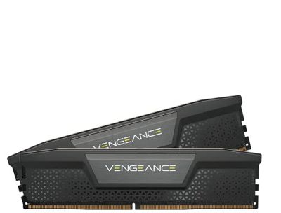 CORSAIR Vengeance DDR5 RAM 96GB (2x48GB) 6800MHz CL40 Intel XMP Mémoire D'ordinateur Compatible iCUE - Noir (CMK96GX5M2B6800C40)