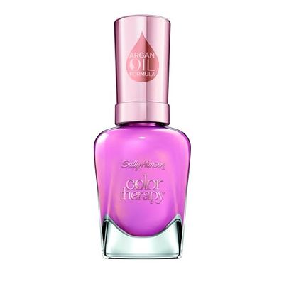 Sally Hansen Colour Therapy Nail Polish with Argan Oil, 14.7 ml, Mauve Mantra