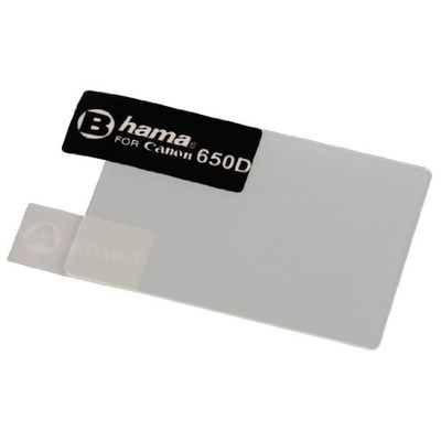 Hama camera screen protector glas voor canon eos 650d