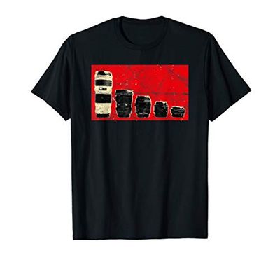 Vintage Photographer DSLR Camera Lens Shutterbug Retro T-Shirt