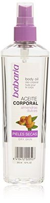 Babaria Olio Corporale, Almendras Dulces Aceite Corporal Ps, 300 ml