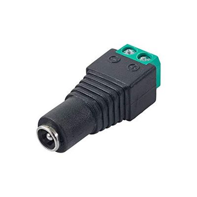 Akyga AK-SC-17 - Conector Hembra CC para cámara de vídeo CCTV (5,5 x 2,1 mm)