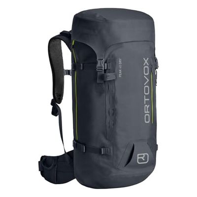 ORTOVOX Peak 40 Dry, Sports Backpack Unisex, Noir Black Steel, Taille Unique