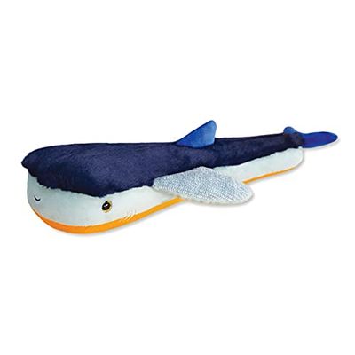 Histoire d'Ours - Peluche Requin - 40 cm - Bleu/Jaune - Cadeau Enfants - Trésors Marins - HO3030