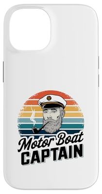 Motor Boat Captain Ocean Navigator Water Adventure Case for iPhone 14