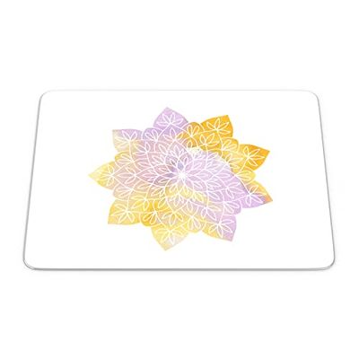 Questo Casa, Tapis de Souris rectangulaire avec Impression numérique - Dessous antidérapant - pour Le Bureau et la Maison - Dimensions : 22 x 18 cm