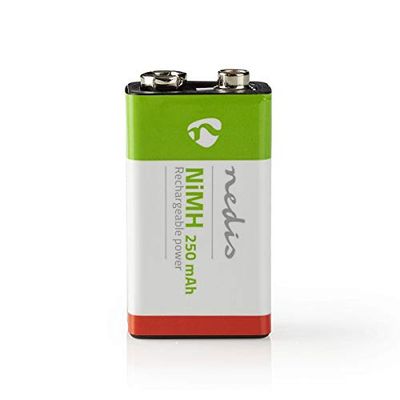 Nedis Pilha recarregável de Ni-MH: Blo que E 8,4 V 250 mAh