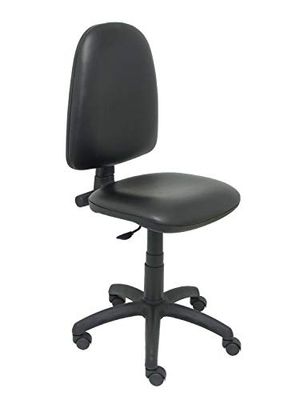 Piqueras y Crespo Chaise de Bureau Ayna Similpiel P&C PSPV14N Noir