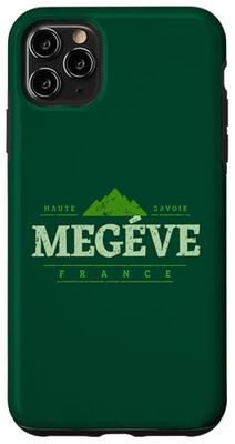 Megéve France | Retro Megéve France Design Case for iPhone 11 Pro Max