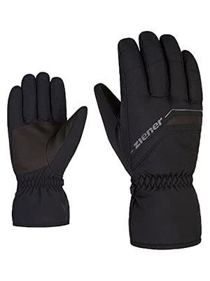 Ziener Grumas - Guanti da sci da uomo, con imbottitura calda, colore nero, 11