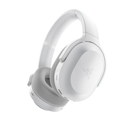 Razer Barracuda - Draadloze multi-platform headset voor gamen en mobiele apparaten (SmartSwitch Dual Wireless, ruisonderdrukkende microfoon, TriForce-driver 50 mm, USB-C) Wit