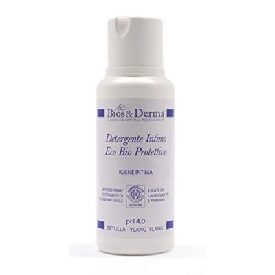 BIOS&DERMA Detergente Intimo Protettivo per Igiene Intima, Betulla e Ylang Ylang