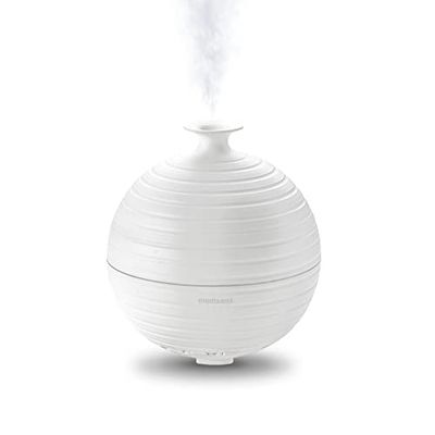 medisana | AD 620 | Aroma Diffuser | Kamerverfrisser | Luchtverfrisser | Geurlamp met Timer | Kamergeur Elektrisch | Etherische Oliën Geur Oliën | Wellness Licht in 5 Kleuren | 300 ml