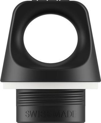 Sigg Screw Top Black (Misura Unica), Tappo di Ricambio Per Sigg Borraccia a Collo Stretto o con Adattatore Wmb, Tappo Ermetico Ideale per gli Spostamenti