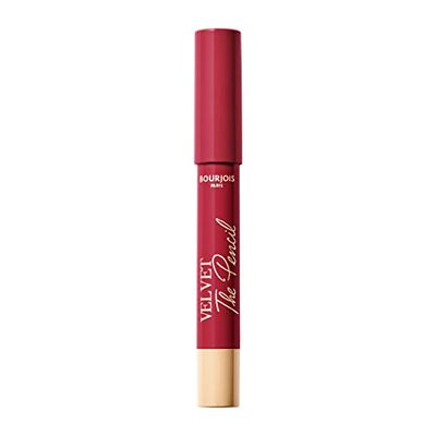 Bourjois, Velvet the Pencil, Rossetto Twistable Vellutato, Formula Transferproof, 08 Rouge Di-vin