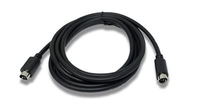 System-S S-Video Cavo 180 cm DIN 7 pin maschio a maschio in nero