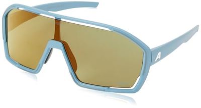ALPINA Unisex Bonfire Q-lite solglasögon, Rökblå matt, one size