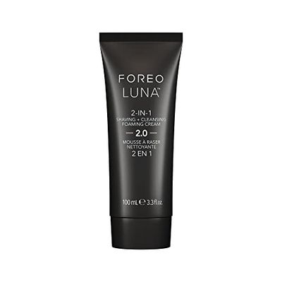 FOREO LUNA Detergente Viso e Schiuma da Barba 2 in 1 - Sapone da Barba - Vitamina E - Rasatura Dolce Senza Irritazioni - Skincare Vegana - Detergente Viso Uomo - Tutti i tipi di pelle - 100 ml