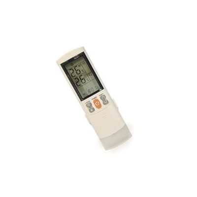 Universele afstandsbediening voor airconditioning met houder, temperatuurregeling, modi en functies voor optimalisatie van het comfort van de ruimte.
