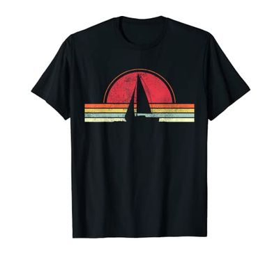 Marinaio Barca a Vela Vintage Regalo Maglietta